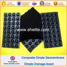 HDPE Waterproof Drainage Membrane with Non Woven Geotextile